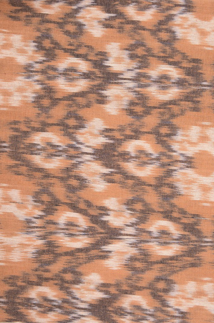 Peach Bisque Cotton Ikat 66 Fabric