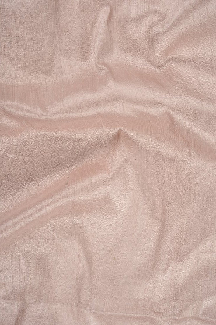 Peach Whip Dupioni Silk Fabric