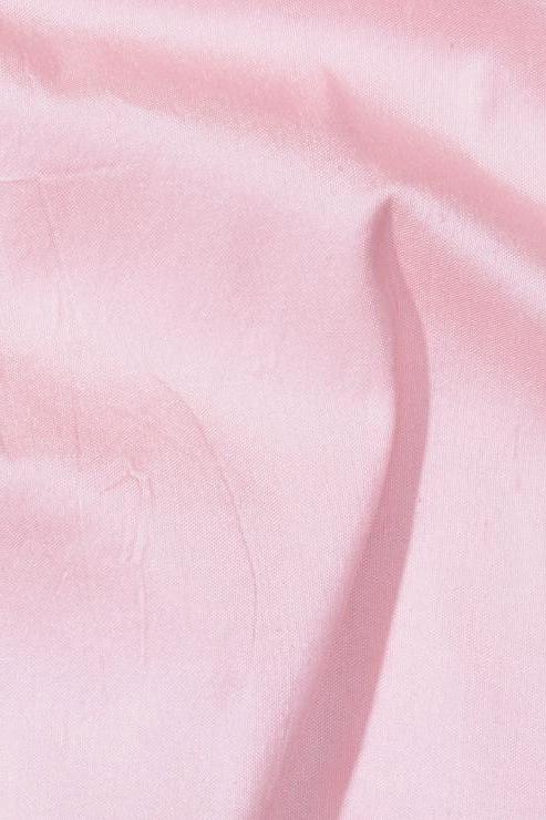 Peony Pink Silk Shantung 54 inch Fabric