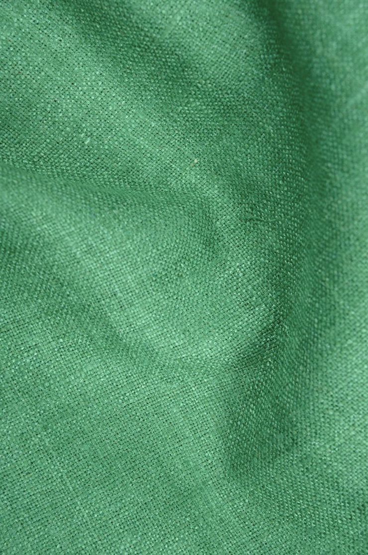 Peridot Silk Linen (Matka) Fabric