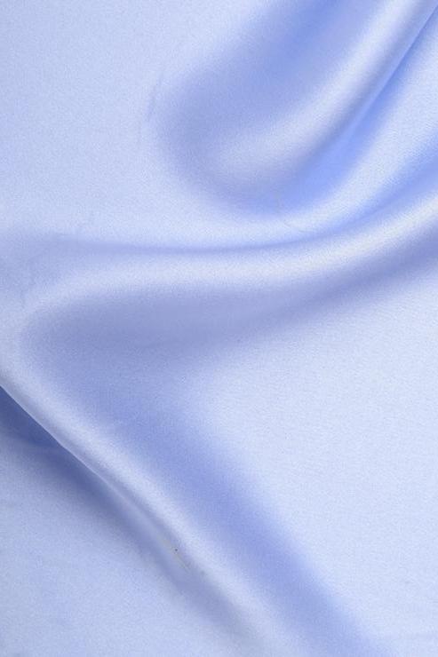 Periwinkle Charmeuse Silk Fabric