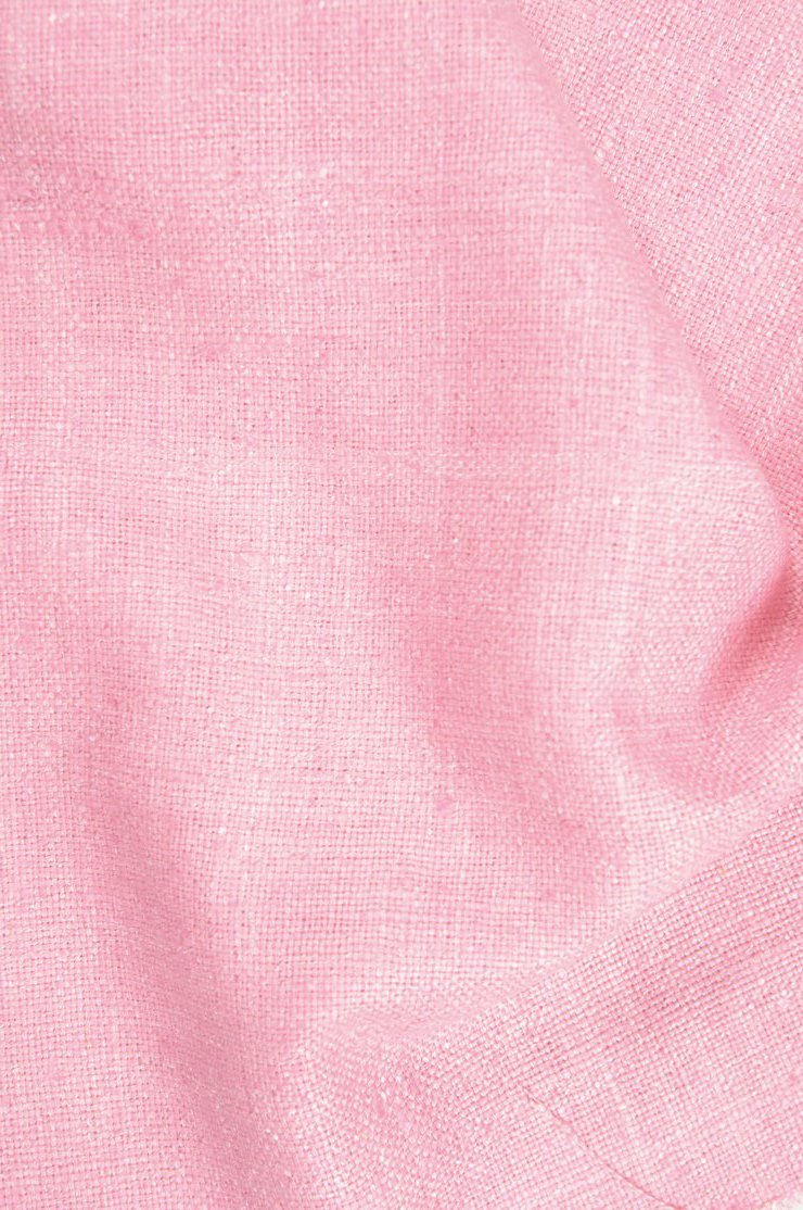Pink Pearl Silk Linen (Matka) Fabric