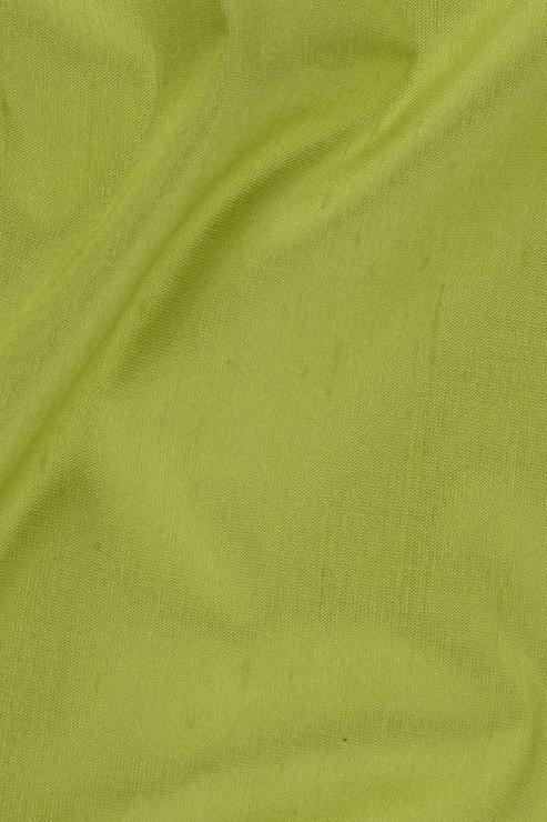 Pistachio Green Silk Shantung 54 inch Fabric