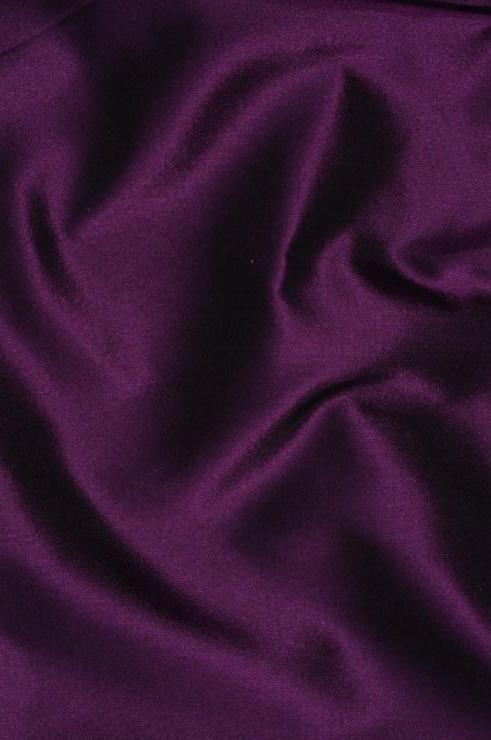 Plum Taffeta Silk Fabric