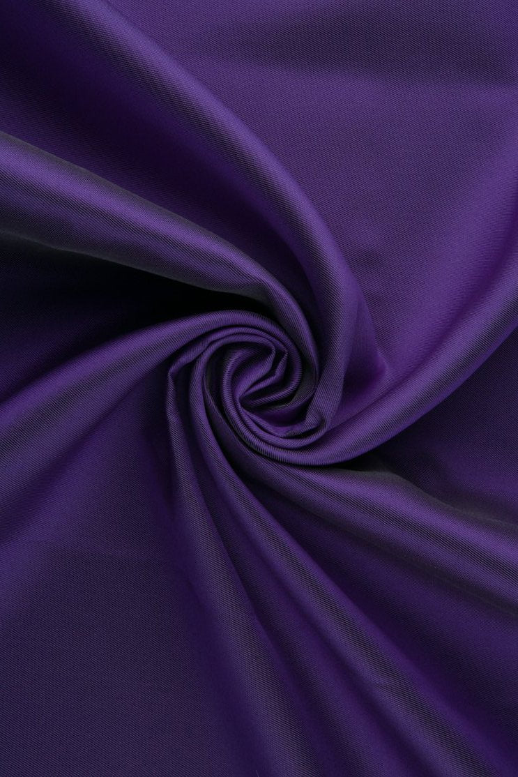 Purple Opulence Silk Wool Fabric