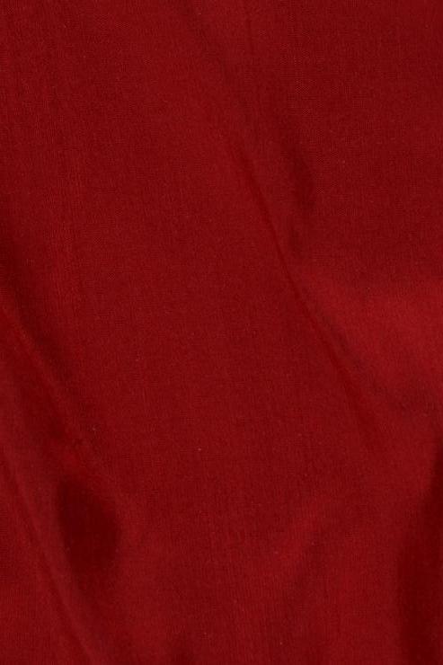 Red Silk Shantung 54 inch Fabric