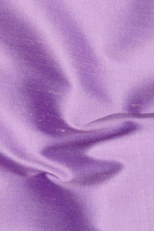 Royal Lilac Purple Silk Shantung 54 inch Fabric