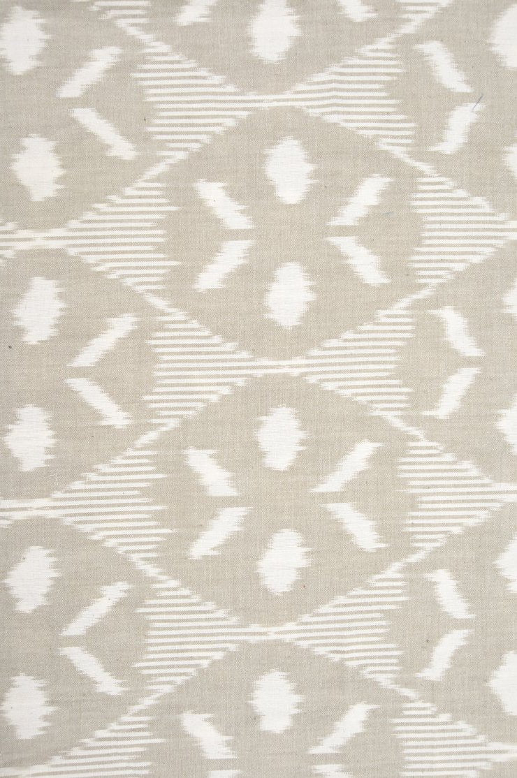 Sandshell Cotton Ikat 139 Fabric