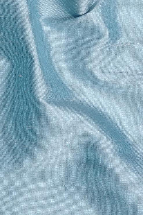 Nile Blue Silk Shantung 54 inch Fabric