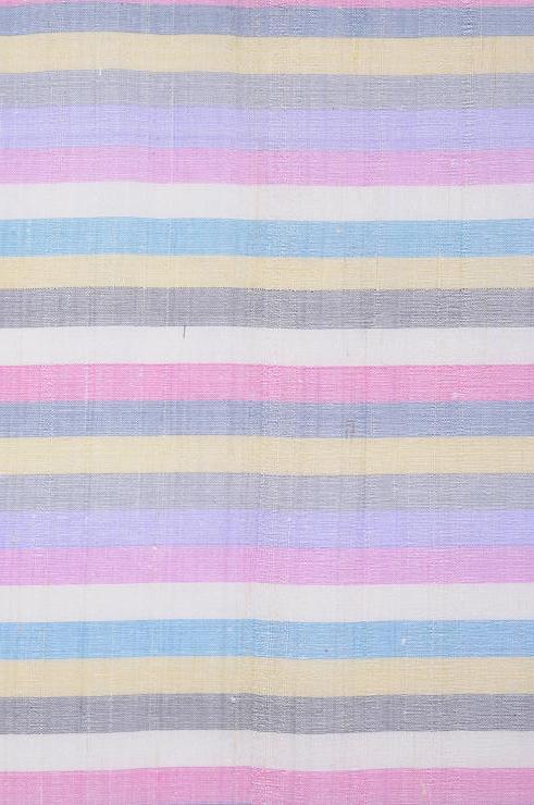 Candy Striped Silk Shantung 28 Fabric