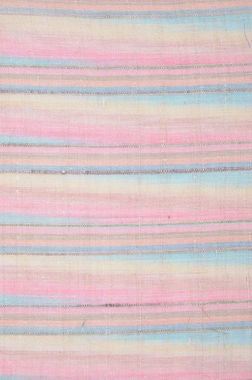 Rainbow Striped Silk Shantung 115 Fabric