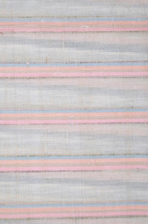 Sky Blue Striped Silk Shantung 116 Fabric