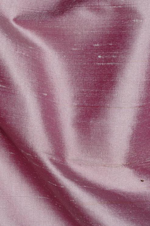 Shaded Lilac Pink Silk Shantung 54 inch Fabric