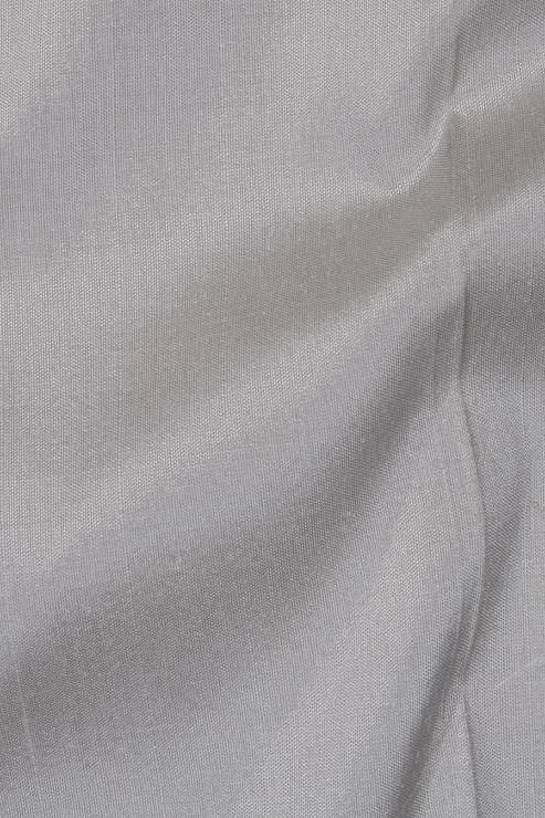 Silver Dove Silk Shantung 54 inch Fabric