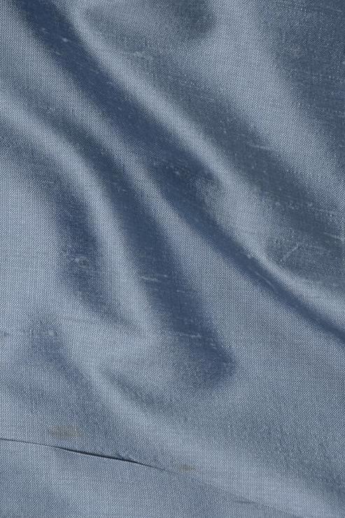 Slate Blue Silk Shantung 54 inch Fabric