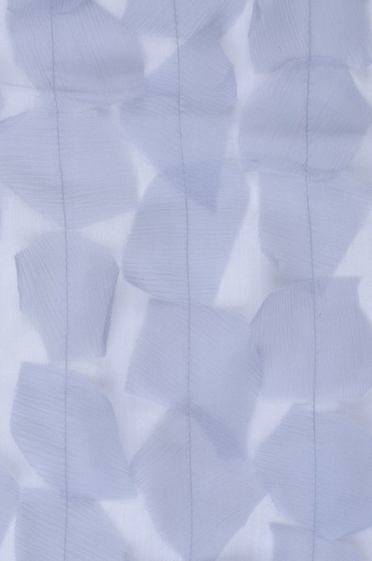 Slate Blue Silk Chiffon Petal 600 Fabric