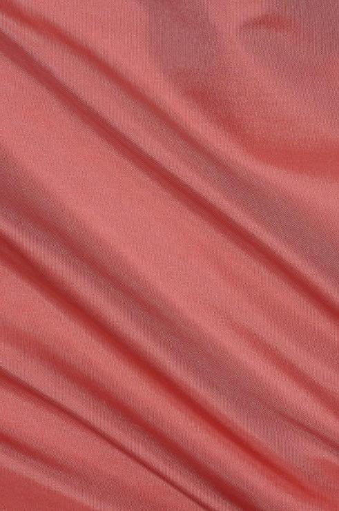 Spiced Coral Light Taffeta Silk Fabric