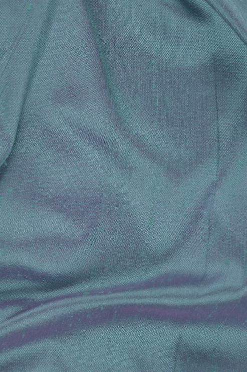 Blue Turquoise Silk Shantung 54 inch Fabric
