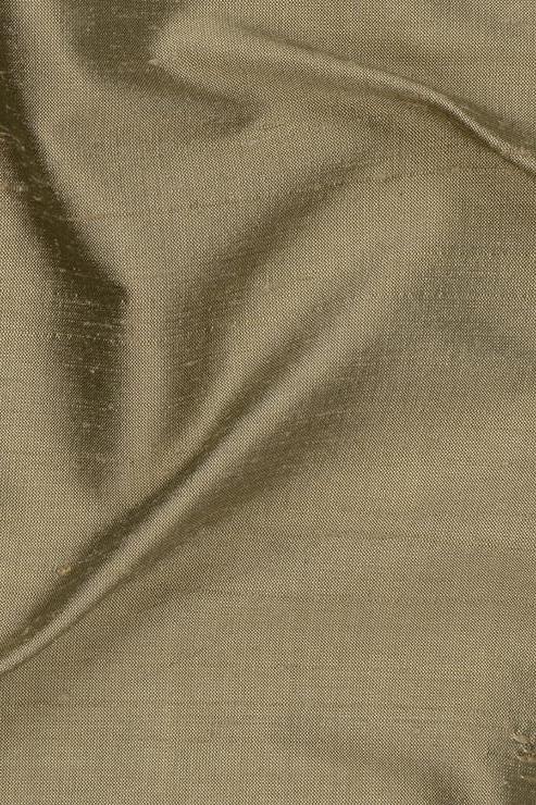 Sandy Taupe Silk Shantung 54 inch Fabric
