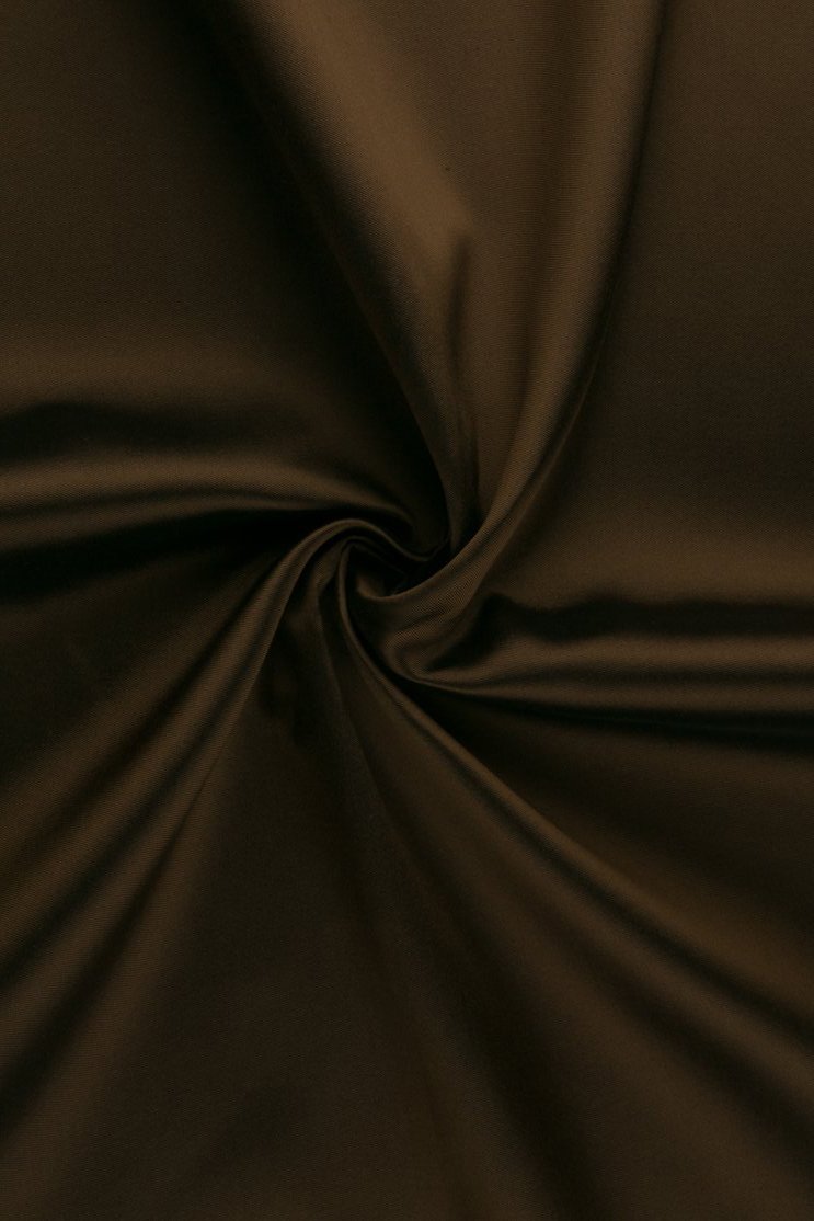 Toffee Silk Wool Fabric