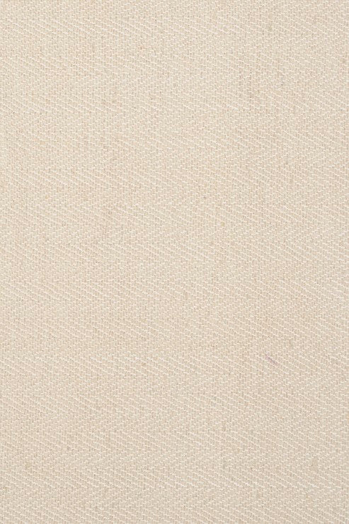 Ivory Spun Raw Silk Tweed Fabric