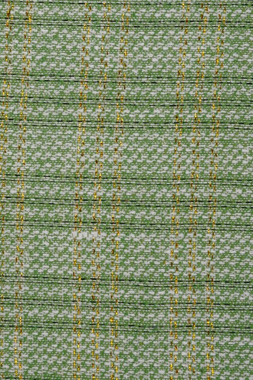 Green Glow Silk Tweed 23 Fabric