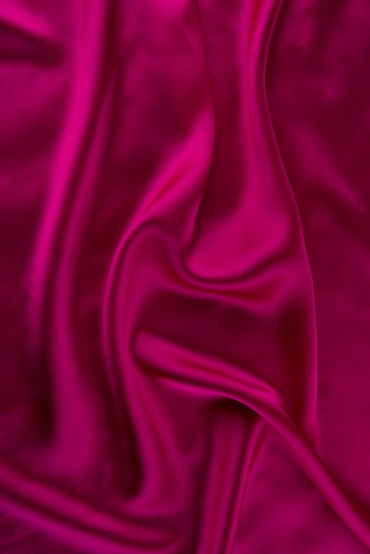 Very Berry Charmeuse Silk Fabric