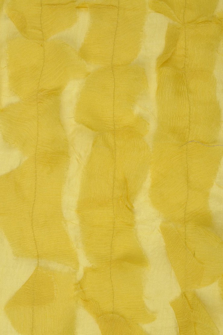 Yellow Silk Chiffon Petal 600 Fabric