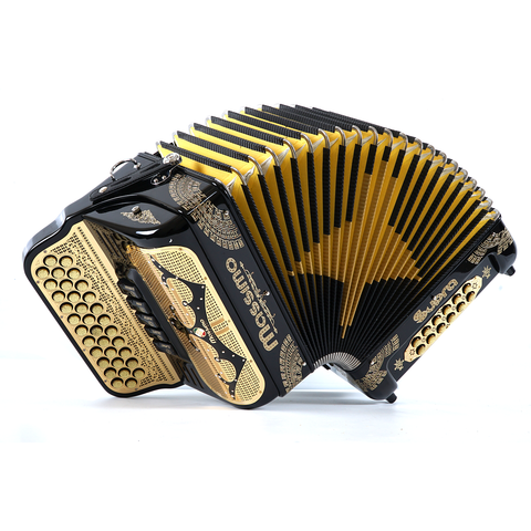 Massimo Ultra Compact 5 Switches Black (Gold details) Tone – Massimo  Accordions