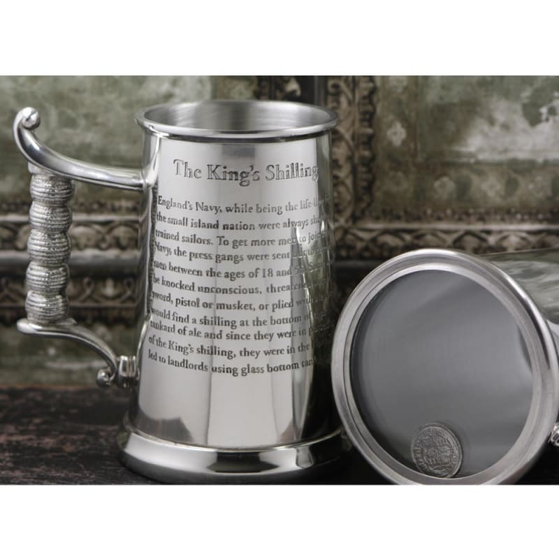 buyatankard.com - 1+ Pint The King's Shilling Tankard