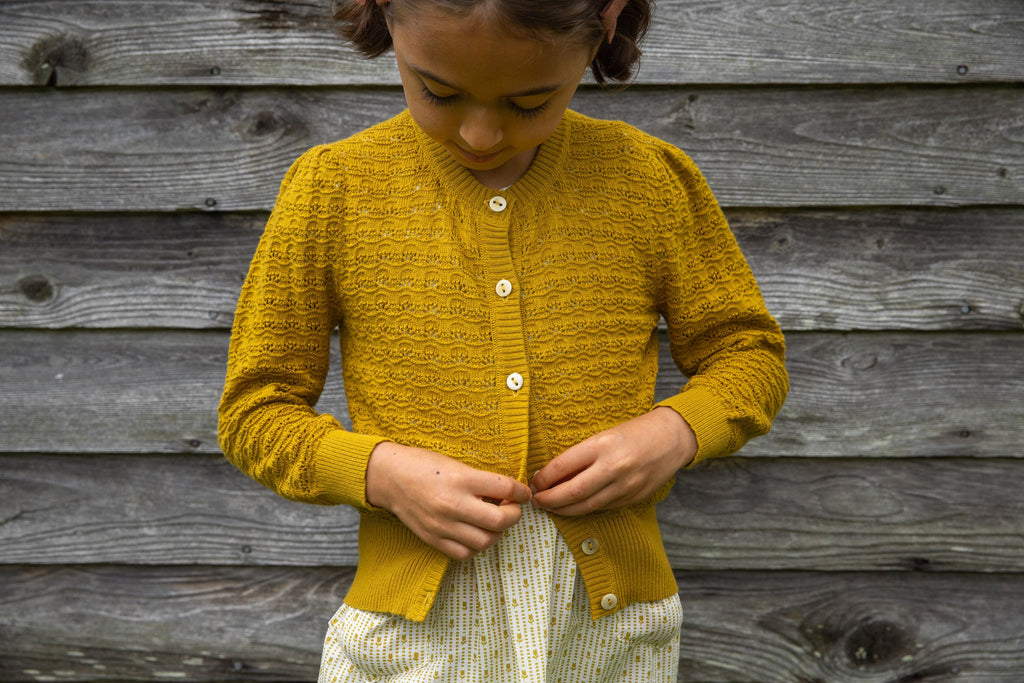 ベビー】 Caramel baby&child - soor ploom mimi knit milk 4-5yの通販