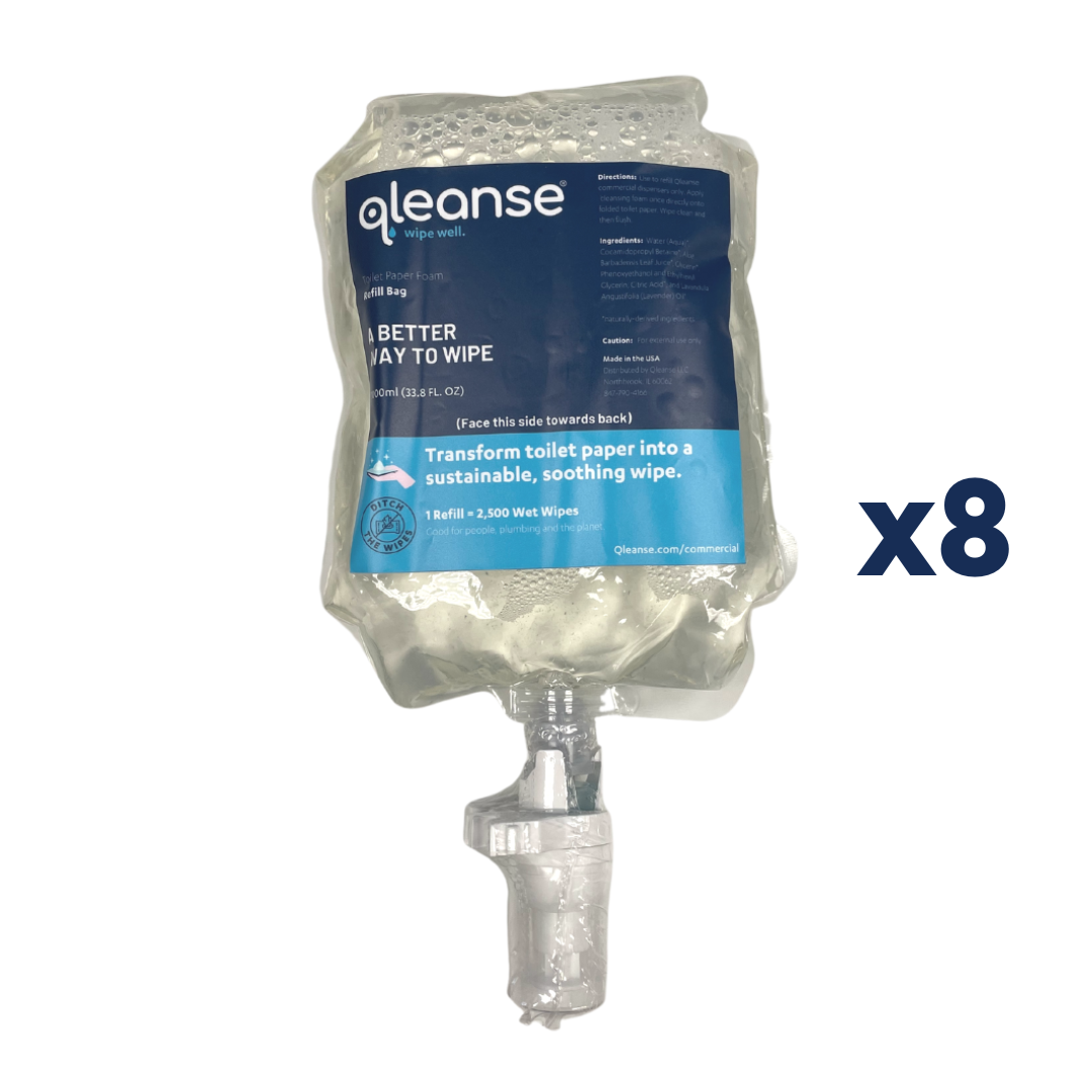 Disposable Prefilled Bags (Case of 8) - Qleanse product image