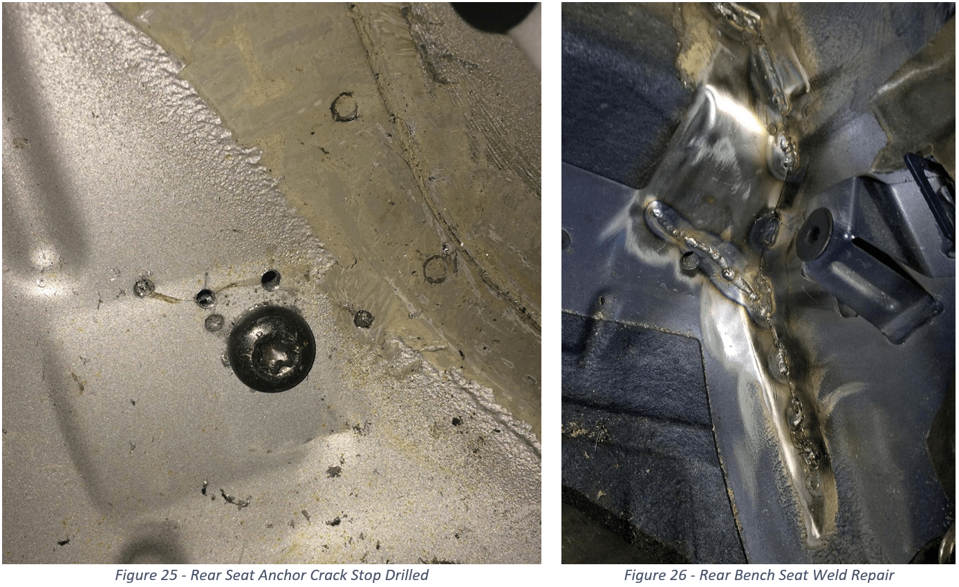 E46 RACP Cracks Stop Drilled