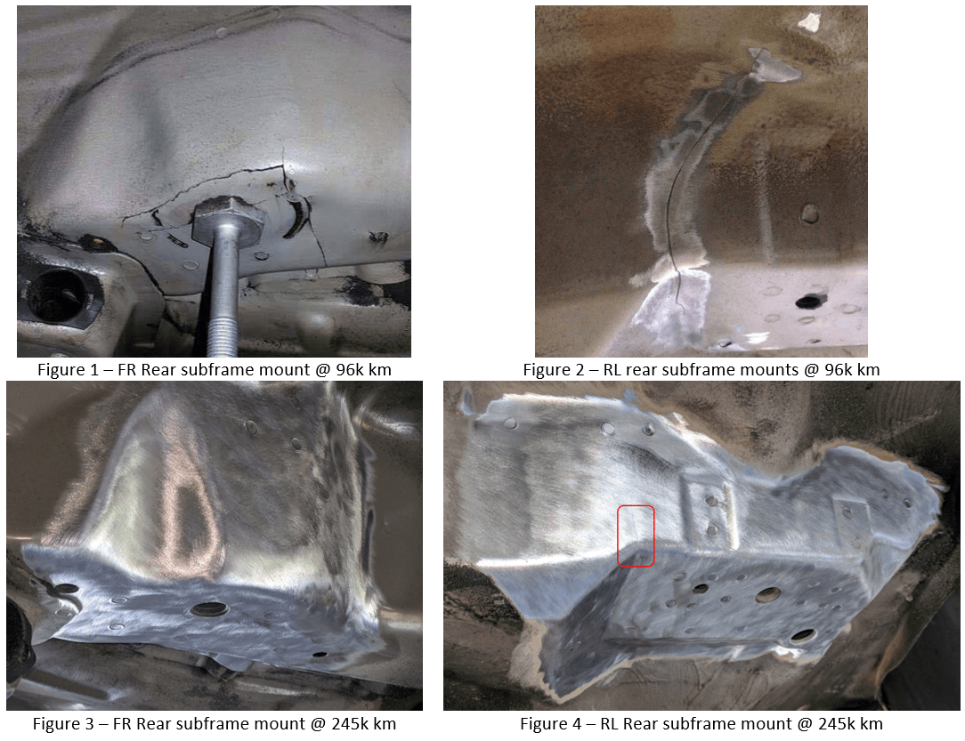 E46 Subframe Mount Cracks