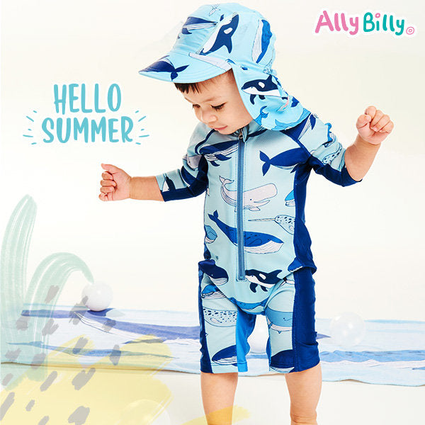 baby all in one swimsuit