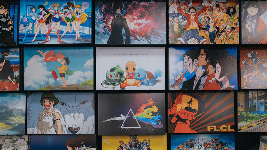 Anime wall arts embellish any anime-themed rooms