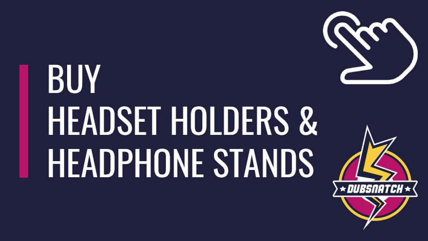Shop headset holders and headphone stands