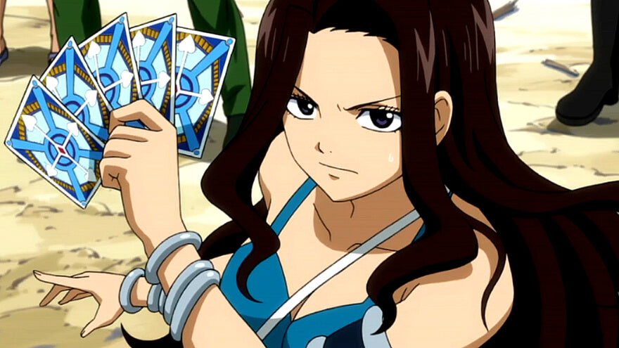 Cana Alberona from the anime Fairy Tail