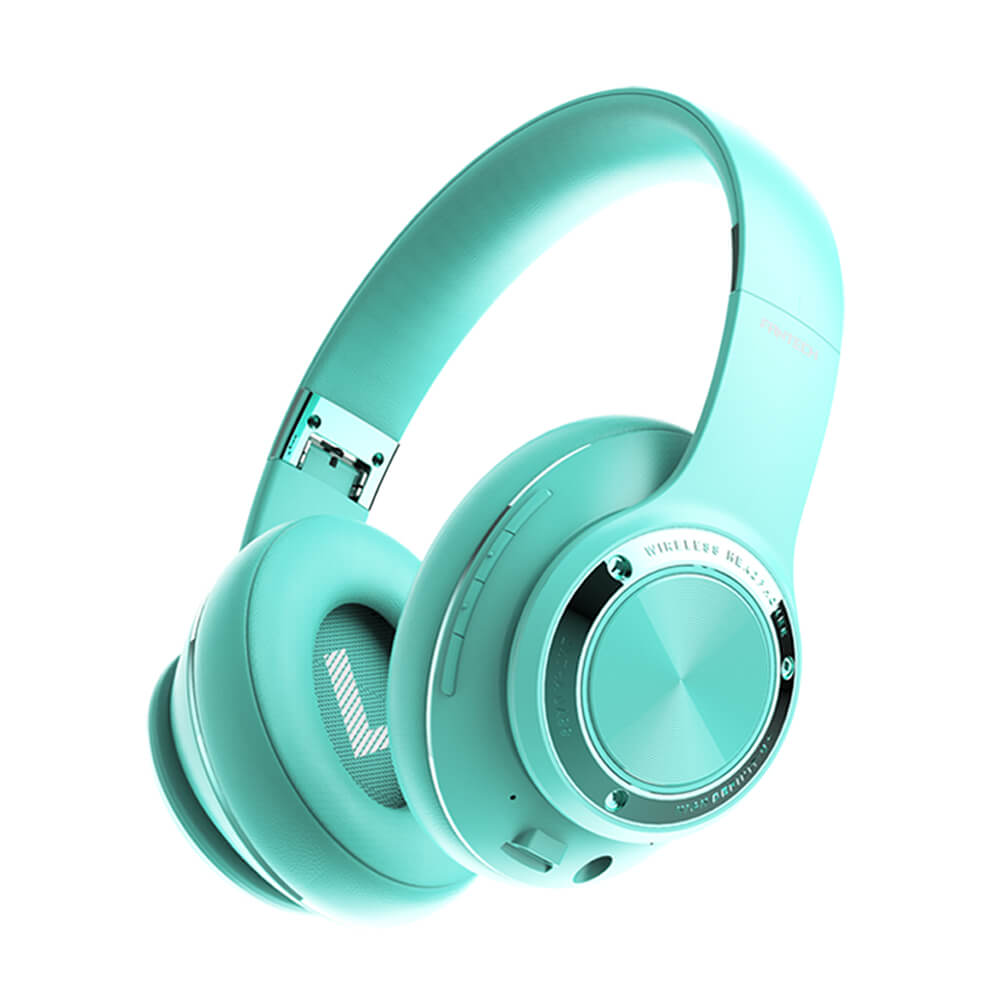 On-Ear Bluetooth 5.0 Pastel Goth Headphones Mic Foldable