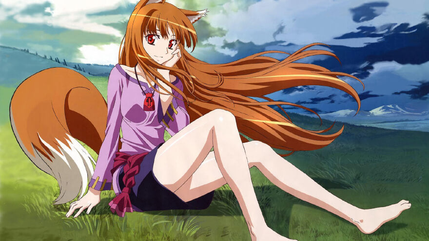 Holo from the anime Spice and Wolf