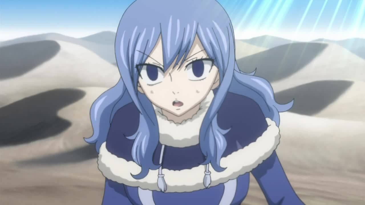 Juvia Lockser from the anime Fairy Tail