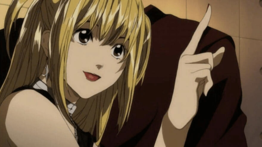 Misa Amane from the anime Death Note