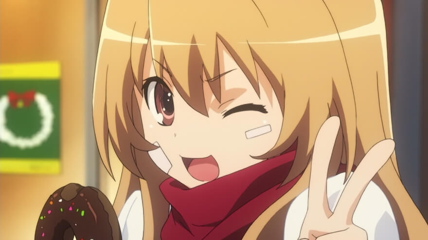 Taiga Aisaka from the anime Toradora