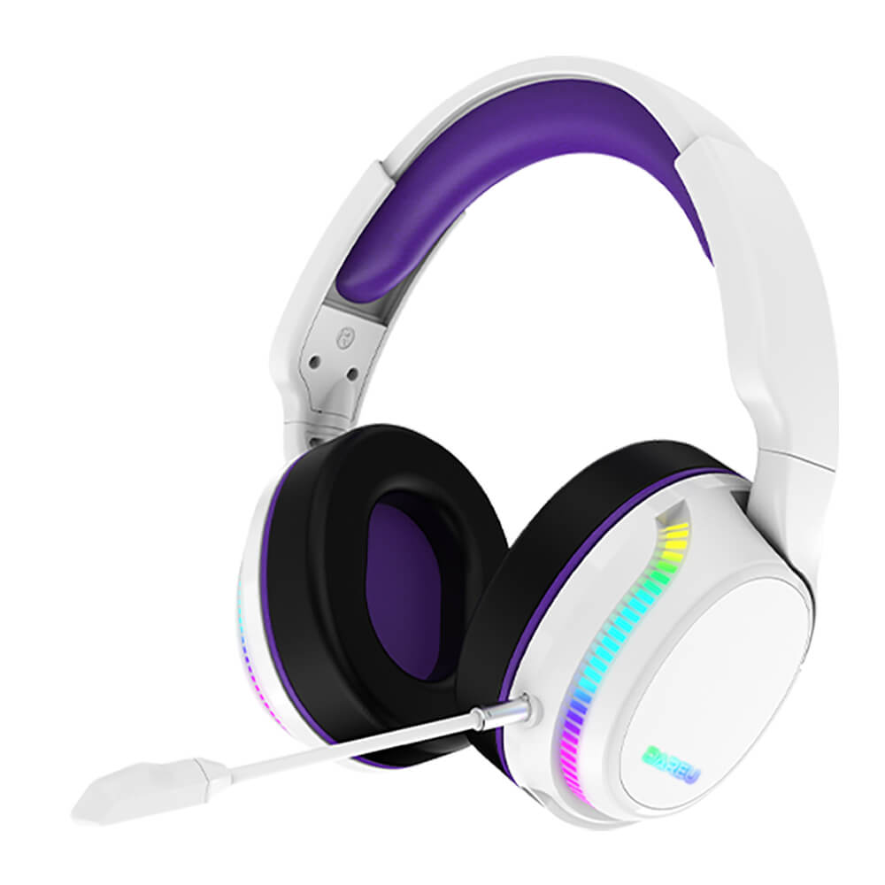 Cute Rabbit Ear Headset Wireless Microphone RGB