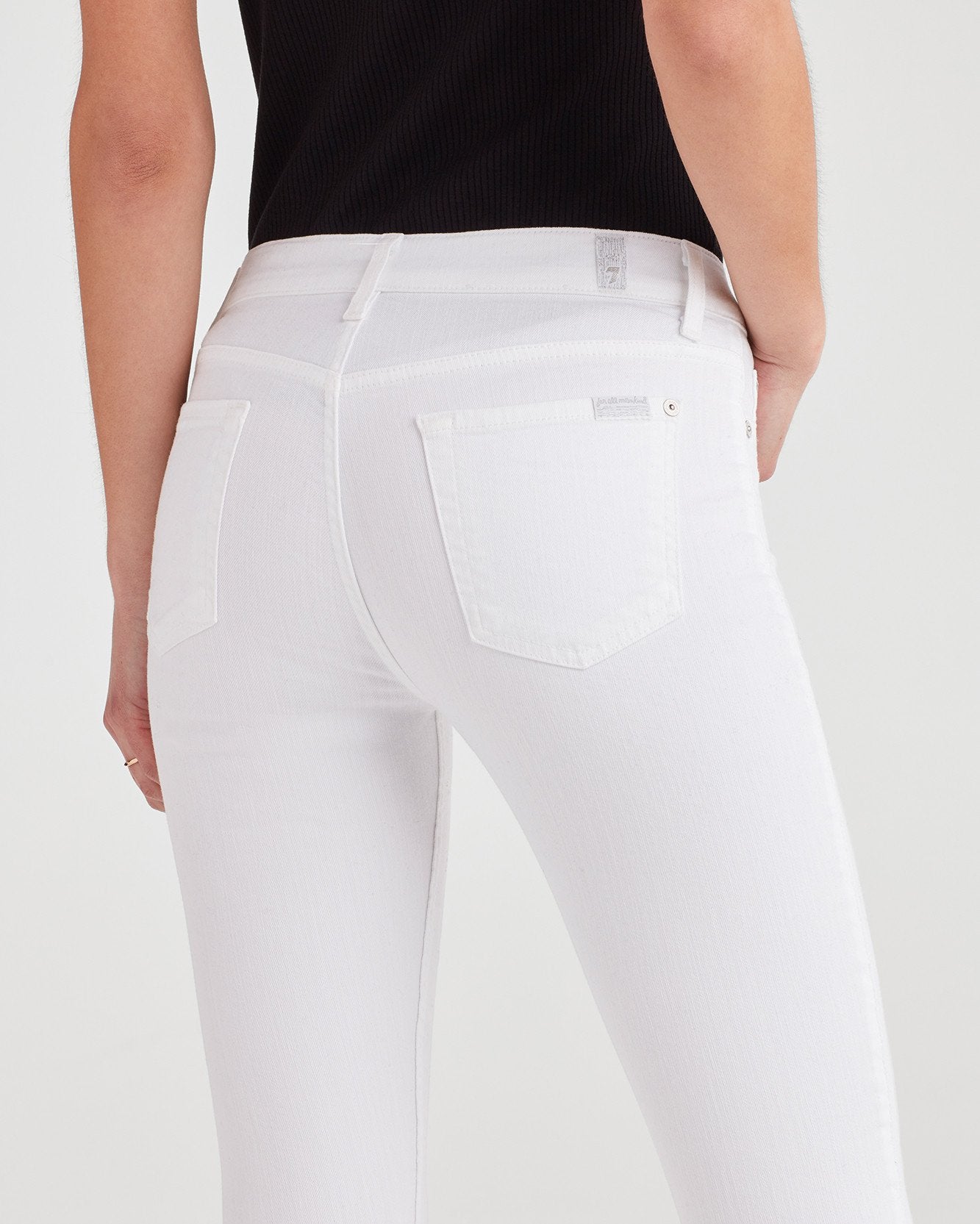 7 for mankind white jeans