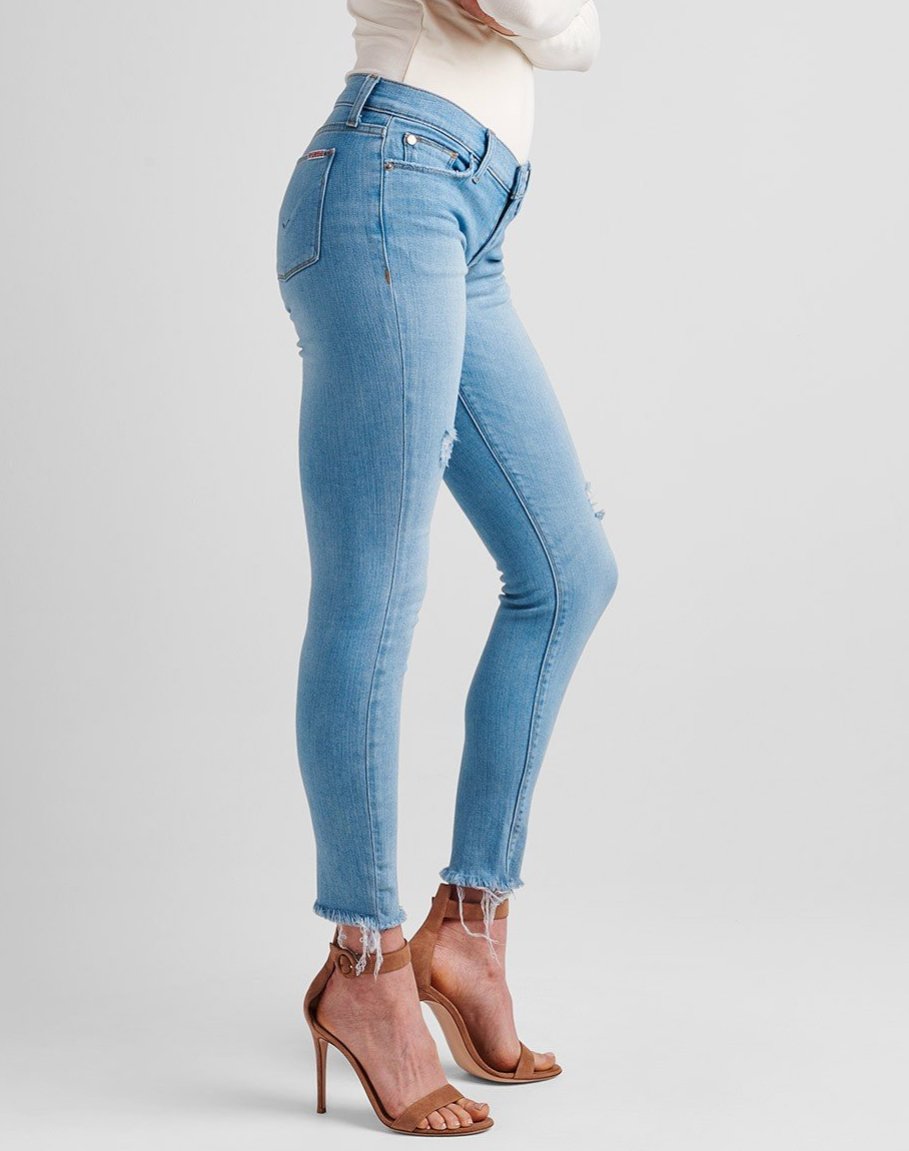 high waist loose fit women's jeans