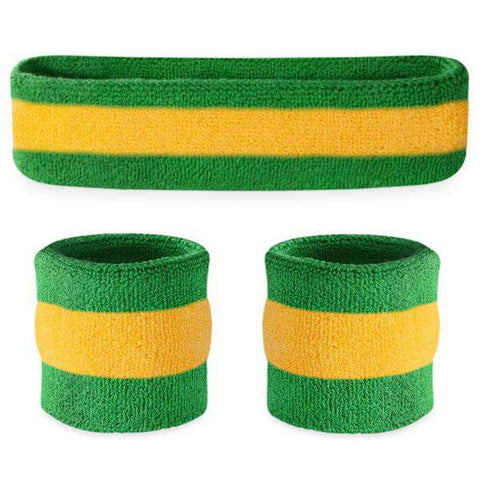 Striped Sweatbands Sets – Suddora