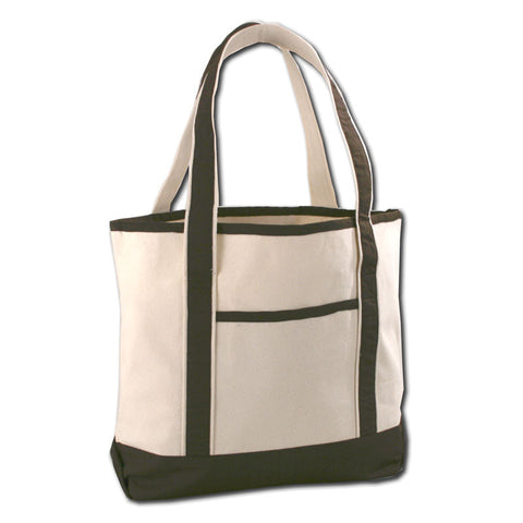 Large Deluxe Canvas Tote Bag