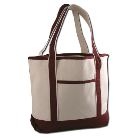 Large Deluxe Canvas Tote Bag