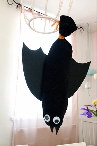 Fledermaus DIY für Halloween - DIY bat for Halloween